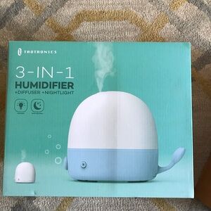 TaoTronics White and Blue 3-in-1 Humidifier